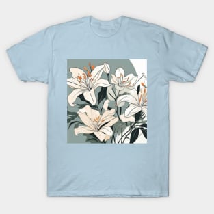 White Lilies T-Shirt